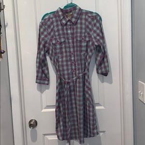 Duluth Trading buttondown Dress